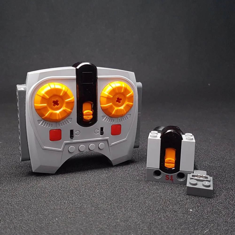 8879 8884 Variable Speed Remote Control Power Machinery Wireless Remote Receiver 2 4G Building Blocks Technic