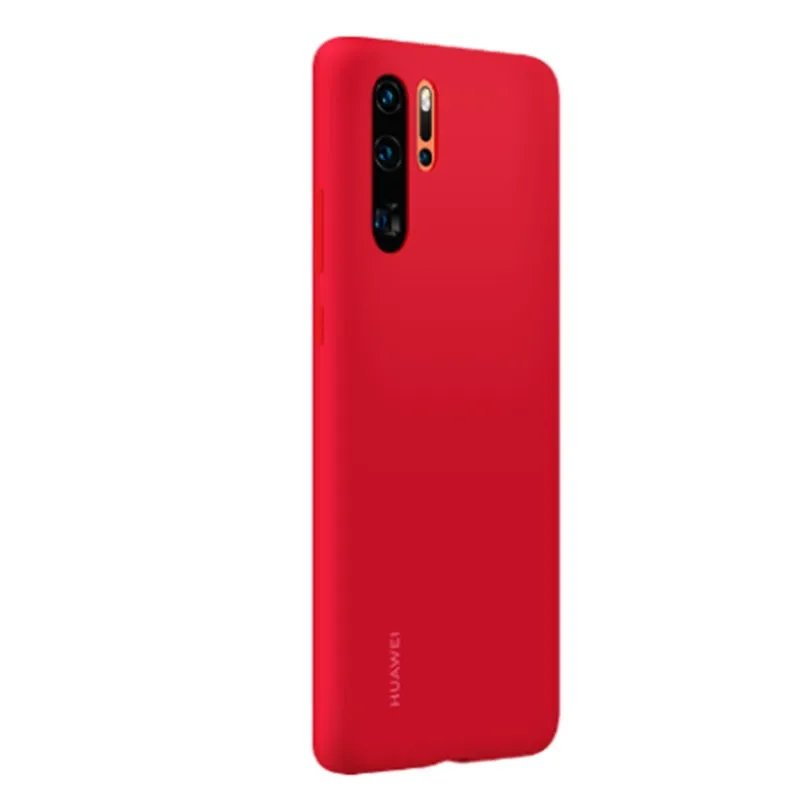Huawei P30 Pro Case 100% Original From HUAWEI Official Liquid Silicone Protective Cover Microfiber Insided Huawei P 30 P 30Pro