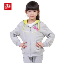 Filles sweat enfants tranchée manteau 2015 enfants veste fille manteau à capuchon taille 6-15 ans marque enfants vêtements