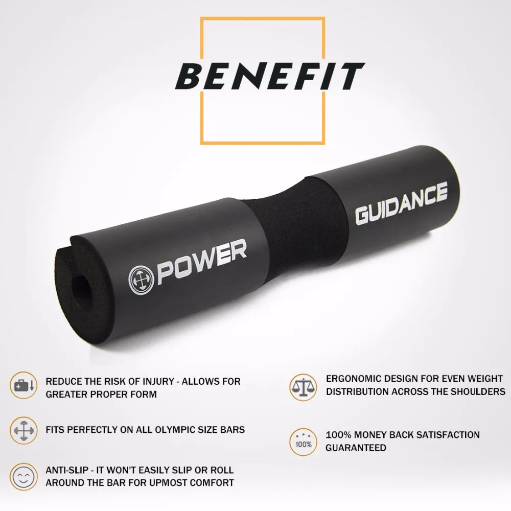 Power guidance barbell pad Clearance