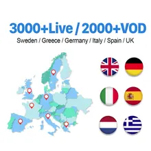 IPTV Sweden Germany UK Italy Spain IP TV 1 Year IPTV Subscription IP TV Nordic EX-YU IPTV Sweden Germany UK Italy Spain Code