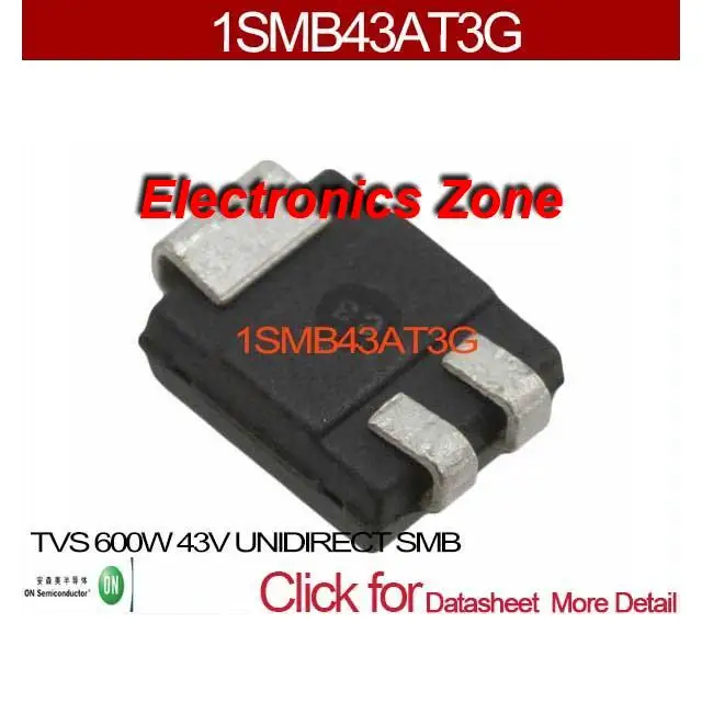 1SMB43AT3G TVS 600W 43V UNIDIRECT SMB 1SMB43AT3G|tv wall mount with dvd ...
