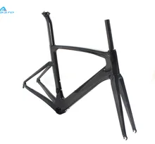 chinese 2016 New Painted Aero Carbon Fiber Frame Bicycle Road Bike Frame UD Weave BB386 DI2 48/50/52/54cm