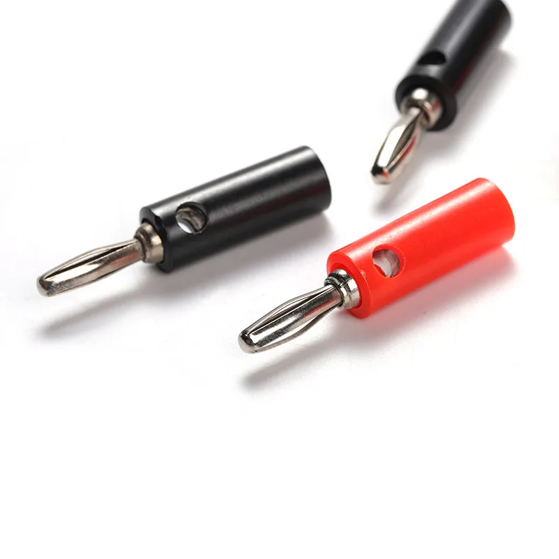 Head Outer Diameter 4mm Plastic Outer Diameter 8.5mm Total Length 38mm Banana Plug Lantern Connector Jack Four-Page Test Plug