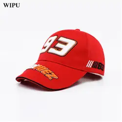 Wipu Новое поступление летние мотоциклетные Moto Repsol крыло Honda 93 Бейсболка Snapback Мотокросс Гонки Cap Регулируемая oudoor шапки