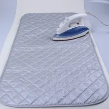 Портативное складное глажение в домашних условиях прокладки гладильная доска для одежды покрытие коврик 48*85 см Замена Путешествия гладильная площадка