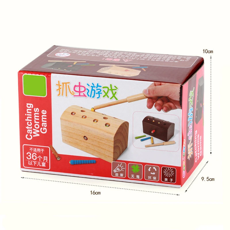 Candywood-Wooden-catch-caterpillar-toys-for-baby-kids-educational-children-early-learning-Parent-child-interaction-toys