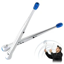 Electronic Drumsticks Create Drum, Crash & Snare Sounds with Sensitive Tip + Built-in Speaker