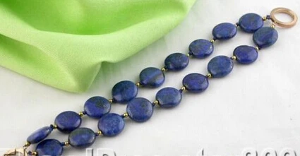 

00012 NATURE COIN LAPIS LAZULI BRACELET BANGLE