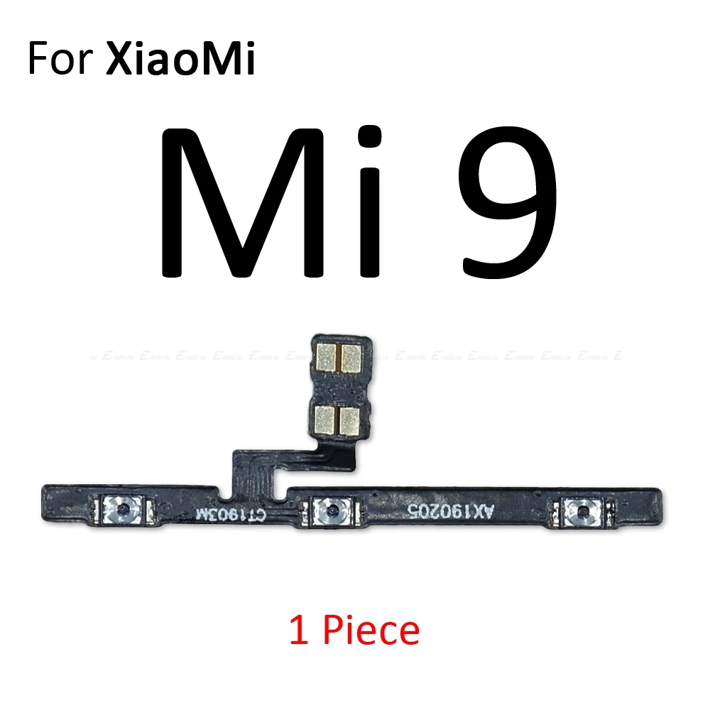 Гибкий кабель с кнопкой включения и выключения для Xiaomi mi 9T 9 8 SE A1 A2 Lite Red mi Note 7 6 5 Pro 7A 6A S2 PocoPhone F1