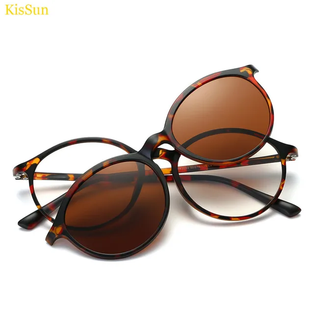 2017 New 17.2g Clip on Sunglasses Women Polarized