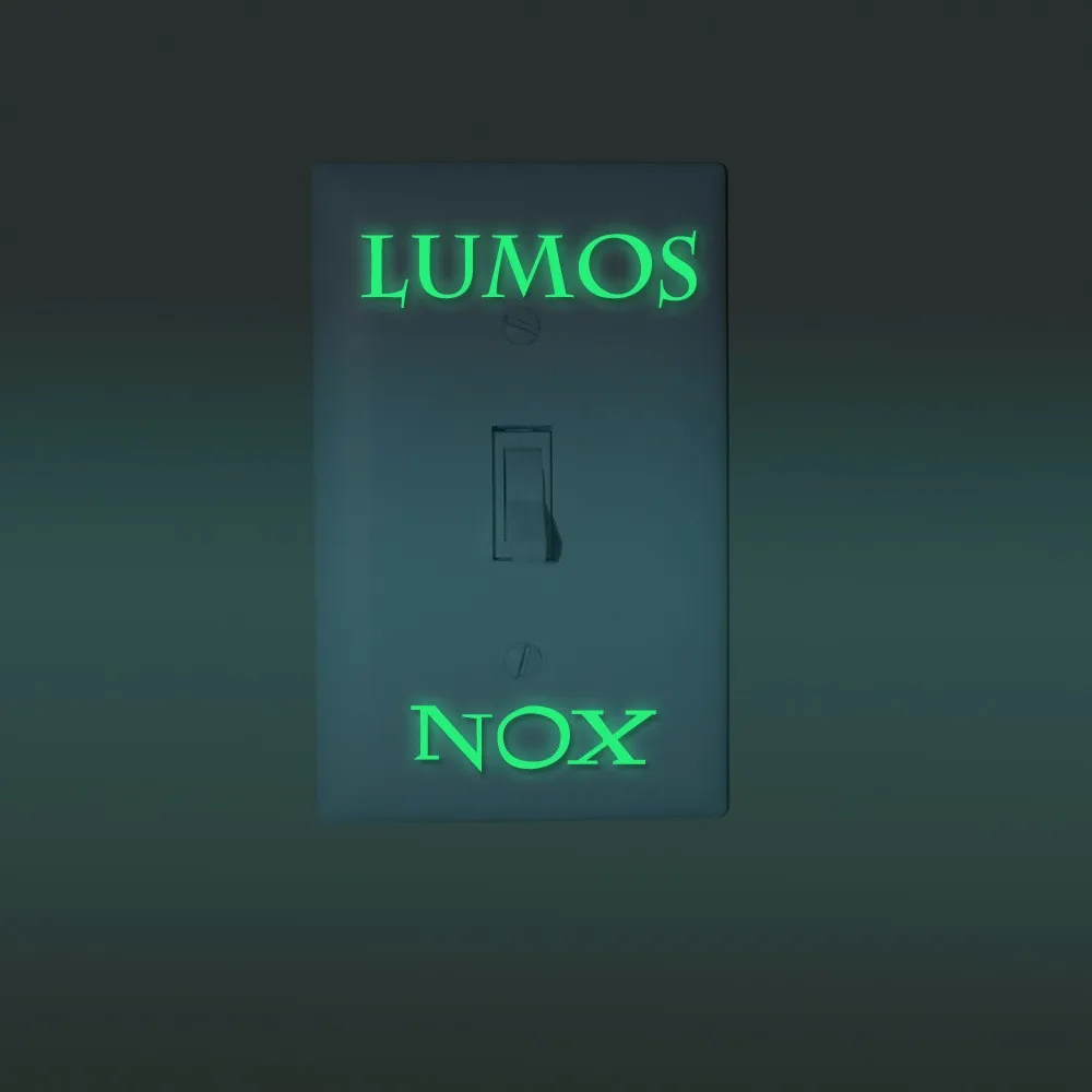 Luminous Light Switch Decals