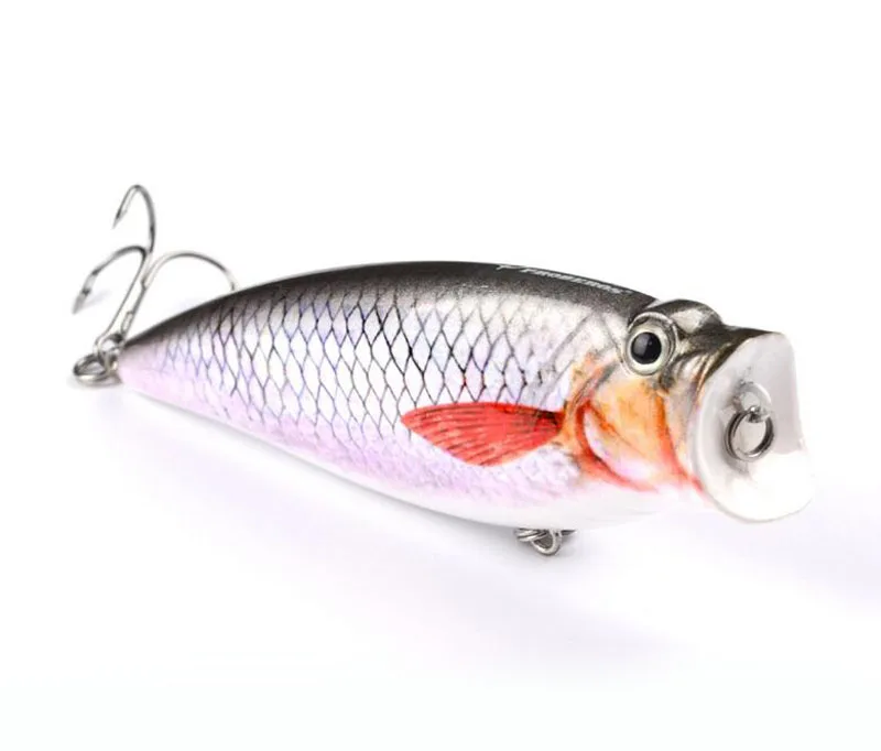 

9.5cm Lifelike Popper Fishing Lure Super Topwater Crankbait 16.5g Vivid Fish Bait Bass Perch Pike Fishing Lure