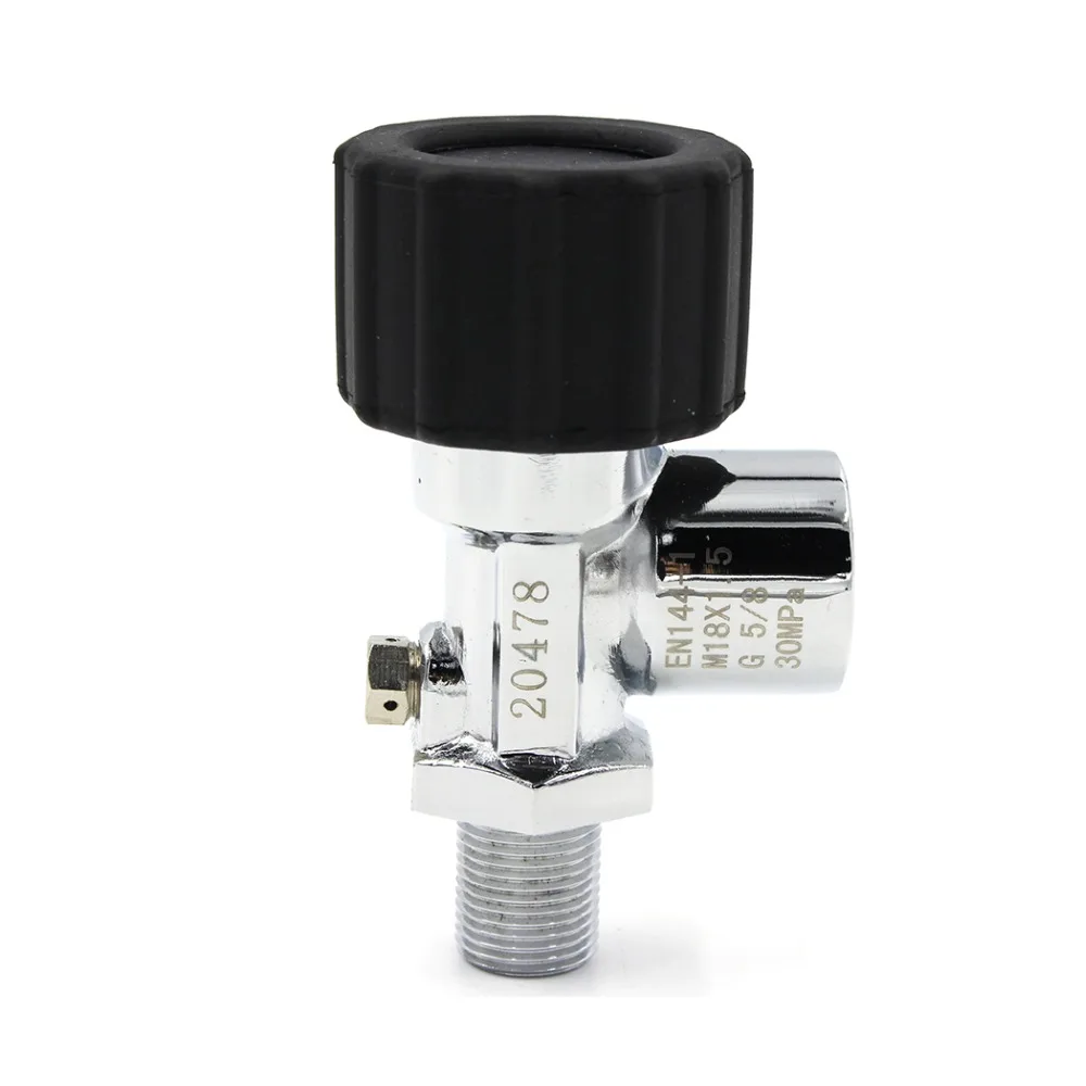 

PCP Paintball ON/OFF Valves High Pressure Cylinder Carbon Fiber Tank Din Valve Fill Station M18x1.5 300bar 4500psi G5/8 Female