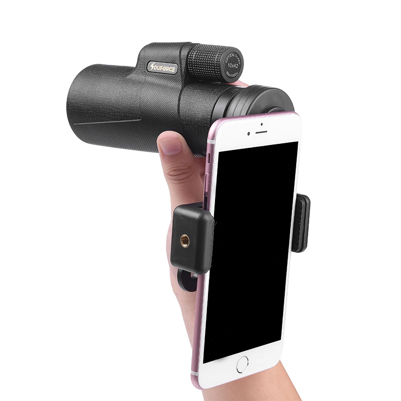 Telescope Connection Clip and Tripod Adjustable Telescope Accessories for Mobile Phone Minocular Holder Watching 6