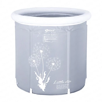 

Household Tub Folding Large Adult Bath Barrel Thickening Children Collapsible Barrel Inflatable Small Apartment Bathtub Plegable