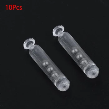 

10Pcs 3 Balls Tube Glass Lure Rattles for Soft Bait Glass Tube Noisy Ringing Balls Shake 15/21/27mm Fishing Accessories^