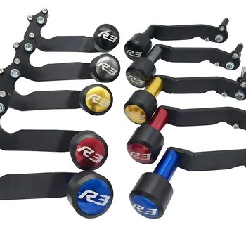 

5 Color CNC Aluminum R3 2019 New Motorcycle Frame Slider Anti Crash Protectors Falling Protection For Yamaha YZF-R3 YZF-R 3 2019