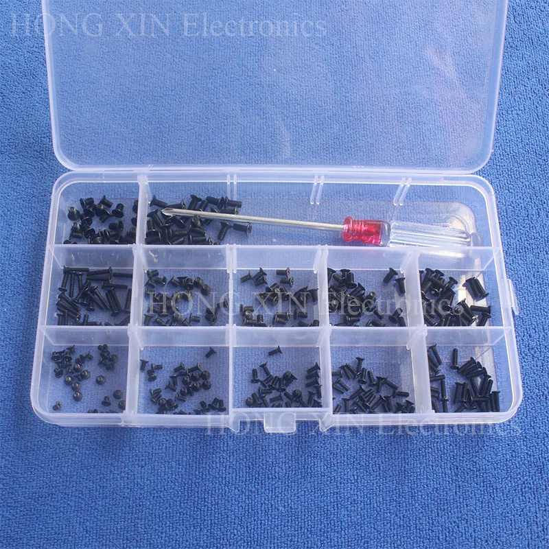 360 Pcs Laptop Screws Set Computer DIY Assemble Repair Screw Fastener