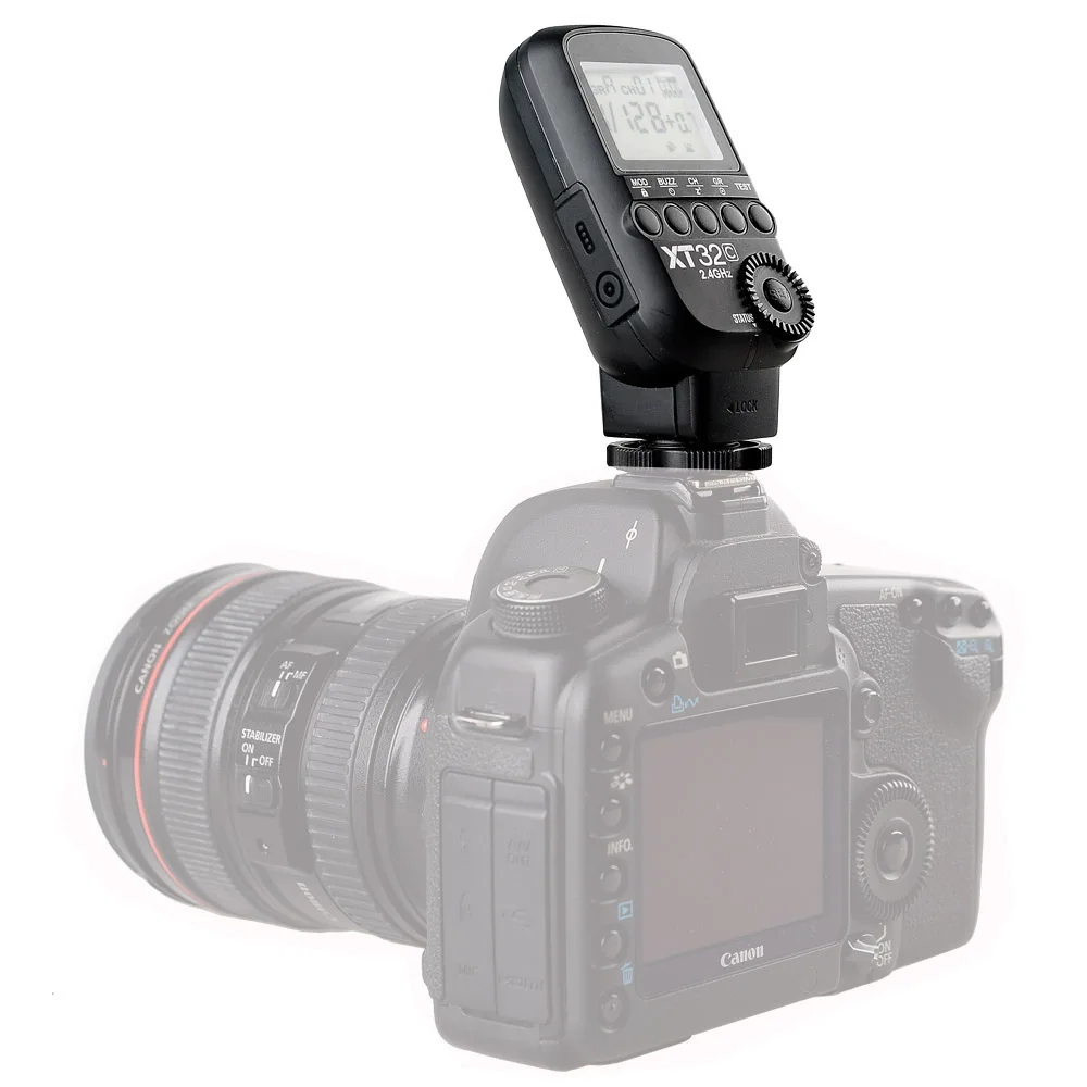 Godox XT32N XT-32N вспышка для фотокамер Speedlite HSS 1/8000 s Встроенный 2,4G Беспроводной X Системы Мощность Управление вспышки триггера с экраном для