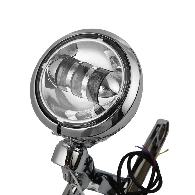 Вспомогательный указатель поворота для мотоцикла светодиодный противотуманный светильник для Harley Electra Street Glide Road King FLHX FLHXXX 97-13
