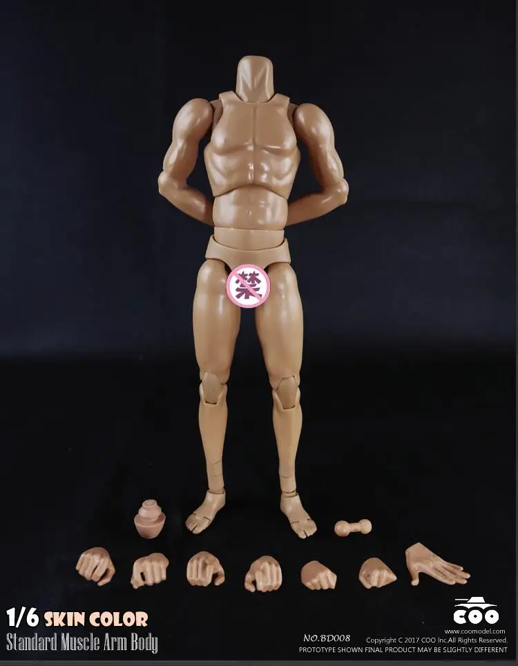 BD007 BD008 BD009 BD010 COOMODEL 1/6 мужские модели мышц тела Коллекционные Фигурки игрушки - Цвет: BD008