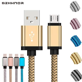 Chargeur Micro USB adaptatif court, Charge rapide, pour Samsung Galaxy A3/A5/A7 2016 J3/J5/J7 2017 s6 s7 edge S3 S2