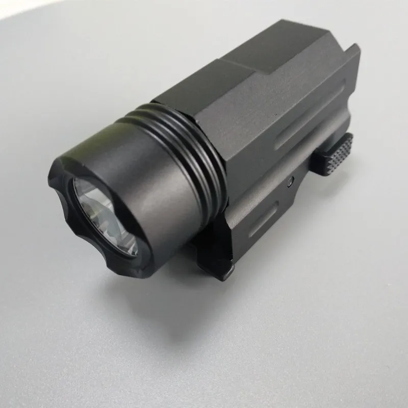 

LED Rifle Glock Gun Flash Light Tactical Torch Flashlight with Release 20mm Mount for Pistol Airsoft