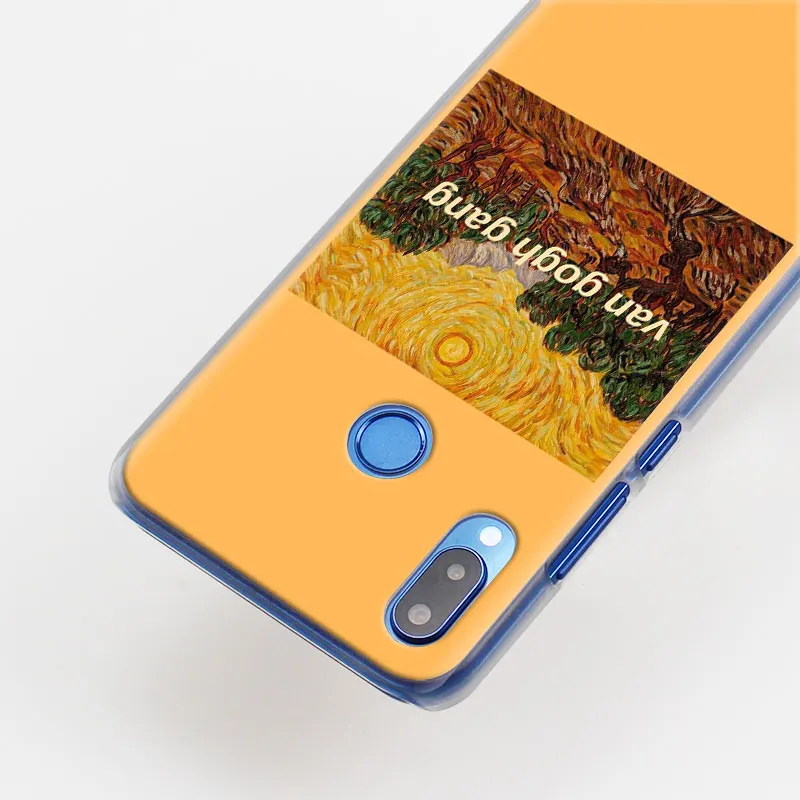 art aesthetic van Gogh Mona Lisa painting Phone Case coque for Huawei P30 Pro P10 P20 P30 Lite P8 P9 Lite P Smart Plus case