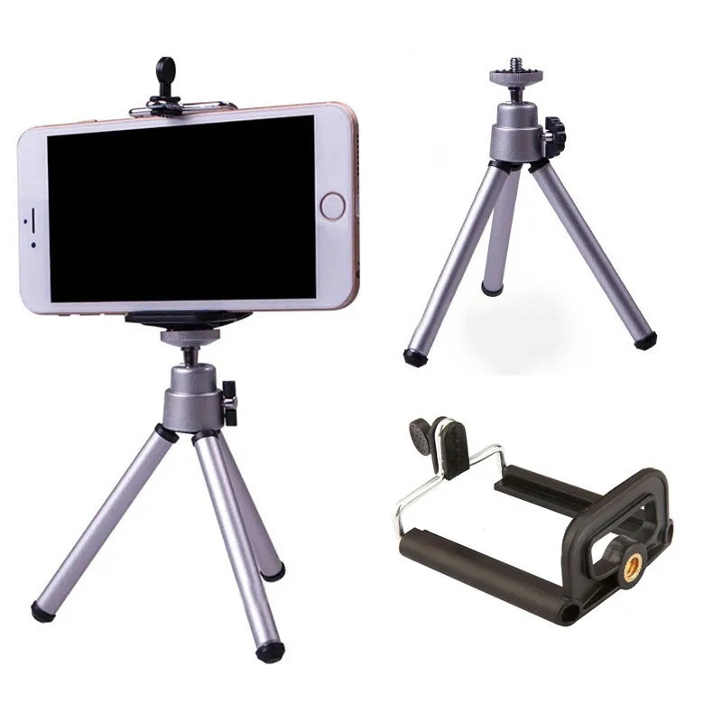 Мини мобильный телефон штатив Стенд выдвижной монопод для iPhone samsung Nikon Canon камера аксессуары