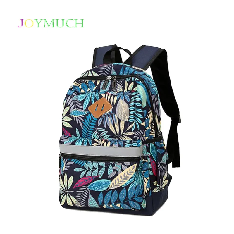 Mochilas mujer 2018 new Korean version of the simple canvas wild