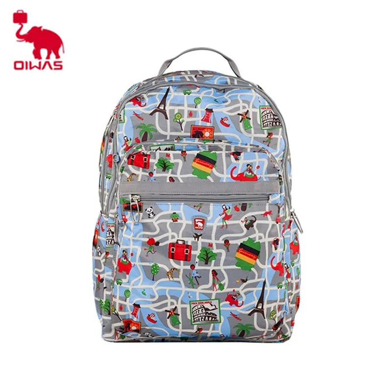 

Oiwas Lovely Fashionable Pattern Women Backpack Casual Lady Girls School Backpack Bag Travel Shoulder Bag Colorful