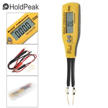 Universal Smart SMD Tweezers Multimeter with Needle Tip Probe Test Lead for Resistance Capacitor Battery Power Meter Tester