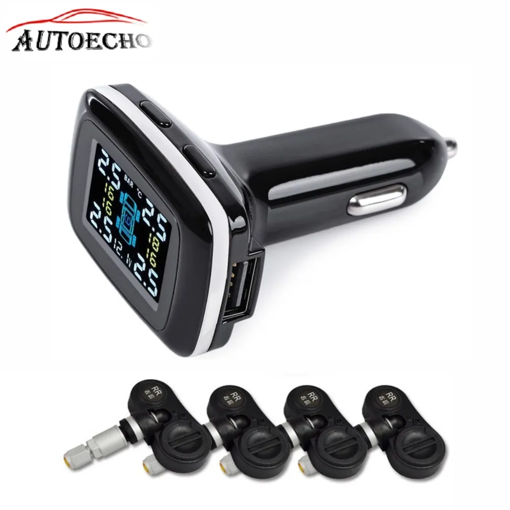 

[Genuine]TP620 Wireless Smart TPMS Monitor 12V Real Time Digital Tire Pressure Monitoring System Tire Pressure Alarm Car Charger