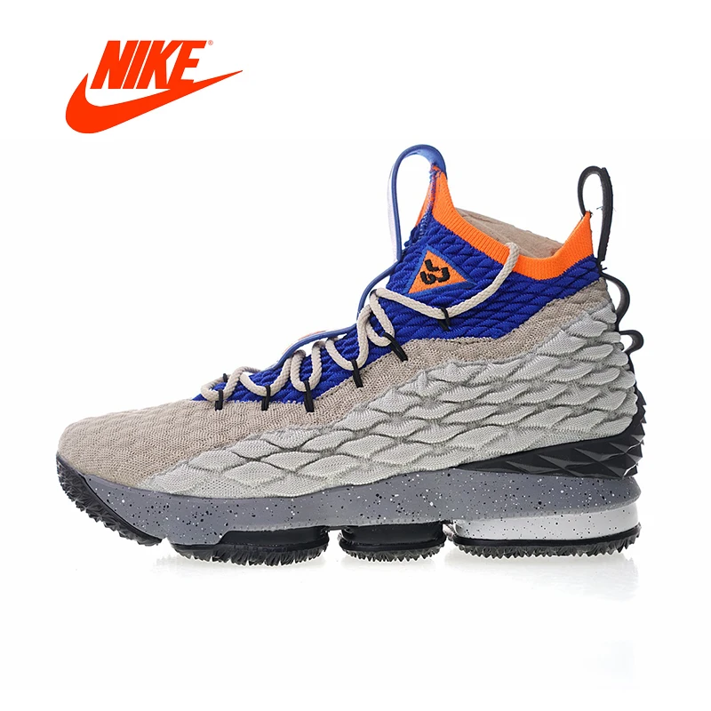 

Original New Arrival Authentic Nike Lebron XV KSA Men's Comfortable Basketball Shoes Sport Outdoor Sneakers AR4831-900