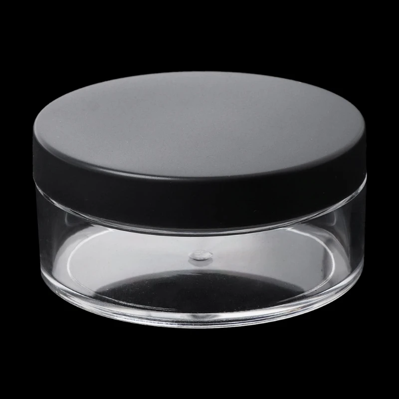 

50g Plastic Empty Loose Powder Pot With Sieve Cosmetic Jar Makeup Container Box Powder Pot organizer