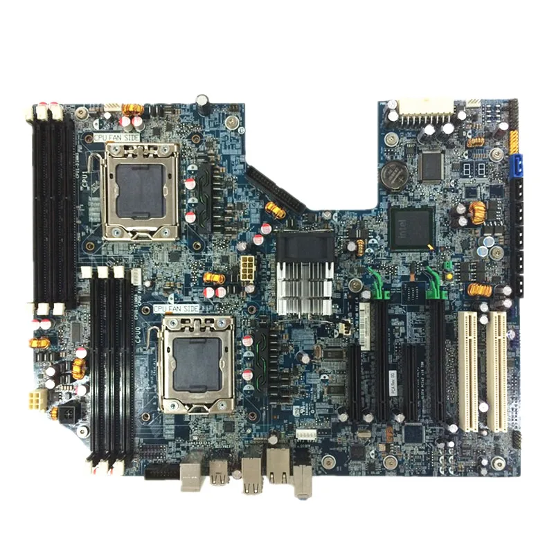 Используется для материнской платы HP Z600 X58 двойная материнская плата 1366 ECC DDR3 461439