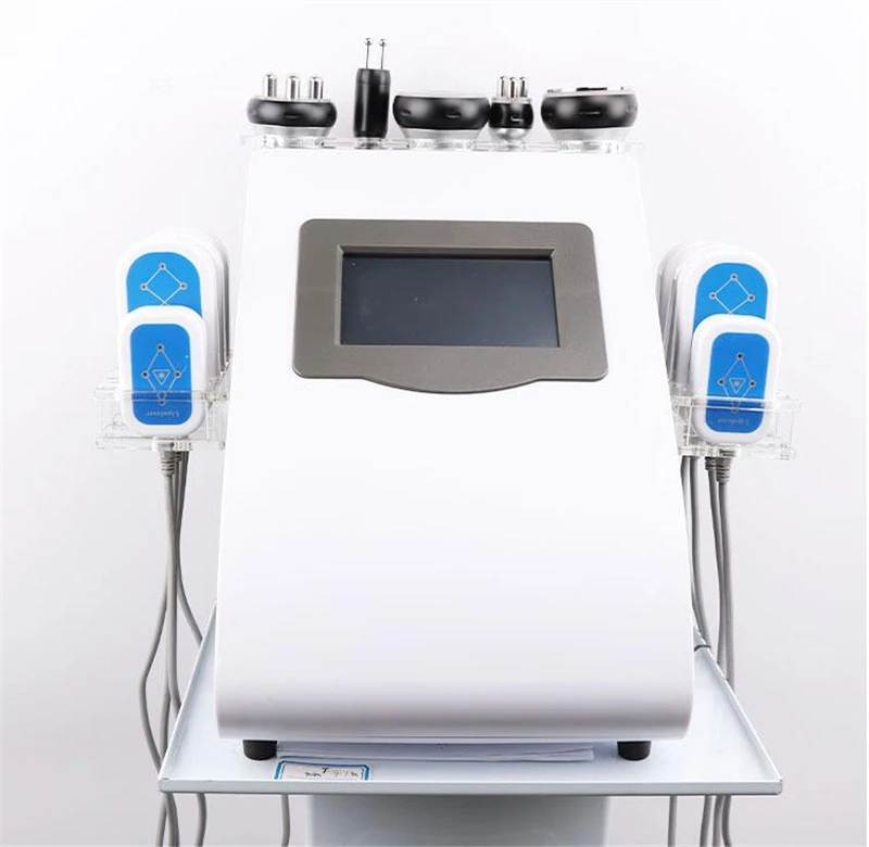 US $585.58 Portable 40k Ultrasonic Liposuction Cavitation 8 Pads LLLT Lipo Laser Slimming Machine Vacuum RF Skin Care Salon Spa Equipment