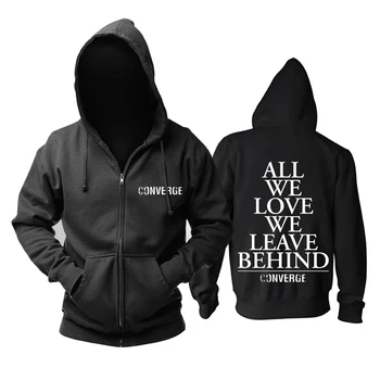 

Bloodhoof Converge Heavy metal band balck hoodie Asian Size