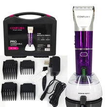 Новая профессиональная машинка для стрижки волос для Для мужчин Перезаряжаемые волос триммер Керамика Титан лезвие станок для бритья для парикмахера салона