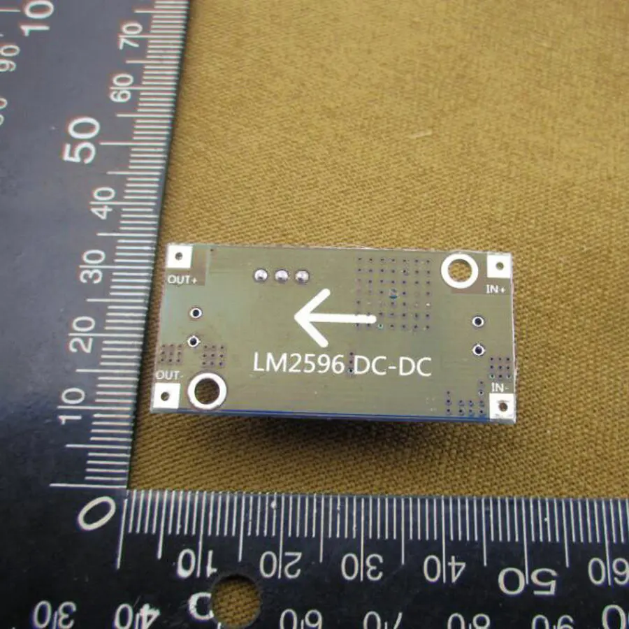 1 шт. крохотные LM2596 питания DC/DC БАК 3A регулируемая доллар регулятор модуль ультра