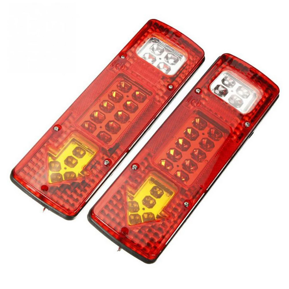

12-24V Truck Trailer Caravan Van Rear Lamp Car Led Rear Lights BOOMBOOST Tail Stop Reverse Indicator
