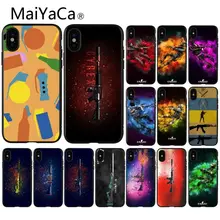 MaiYaCa Counter Strike cs go красочные милые телефон интимные аксессуары чехол для iPhone 5 5Sx 6 7 plus 8 X XS MAX XR