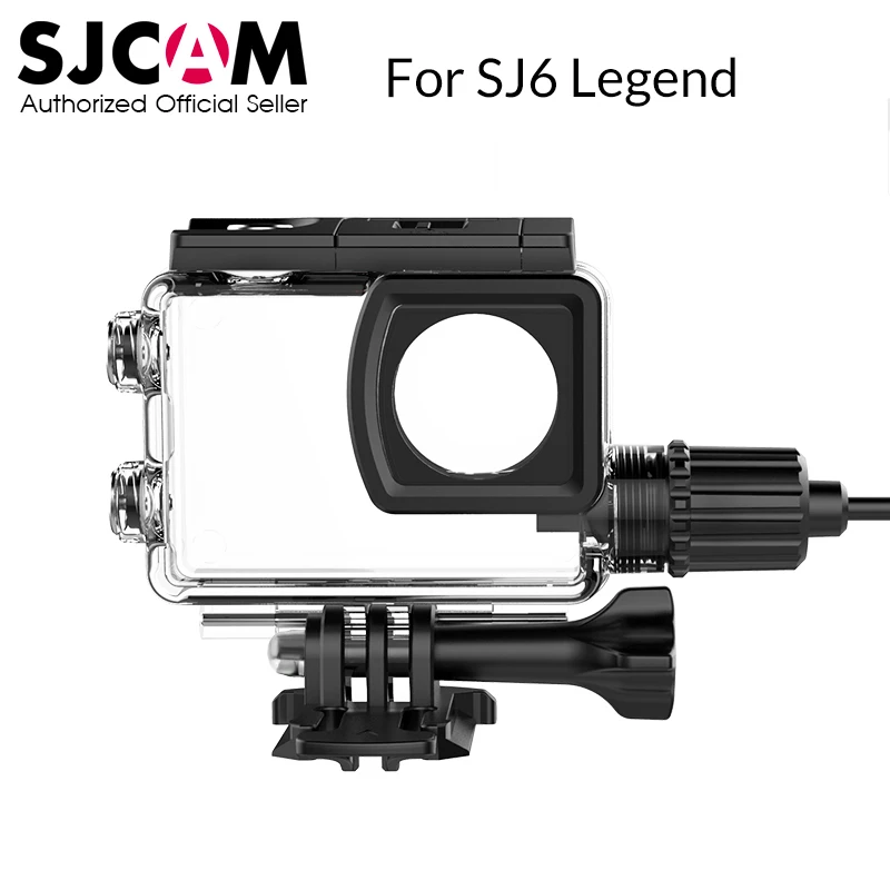 SJCAM SJ6 Legend/SJ7 Star водонепроницаемый чехол для мотоцикла с usb-кабелем для SJ6 Legend SJ7 аксессуары для экшн-камеры - Цвет: for SJ6 Legend