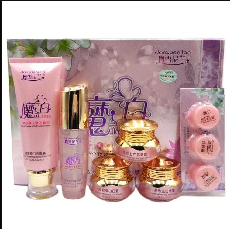 

Danxuenilan Natural Beauty Crystal Whitening 5in1 Set Tender Whitening Magic Cream Set