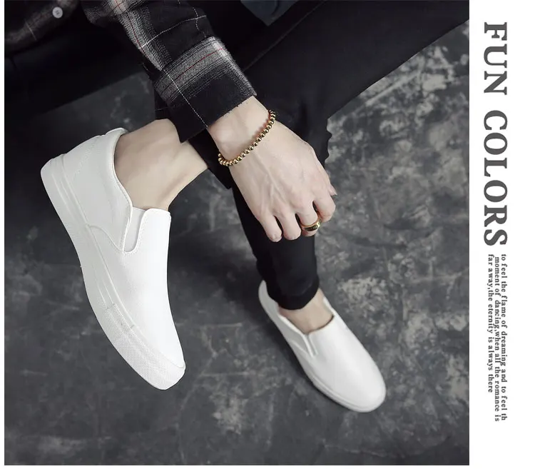 Mens Loafers Leather Sneakers White Shoes Lightweight Breathable Luxury Sneakers 2022 New Fashion Young Men Casual Loafer Shoes Mens Loafers Leather Sneakers White Shoes Lightweight Breathable Luxury Sneakers 2022 New Fashion Young Men Casual Loafer Shoes