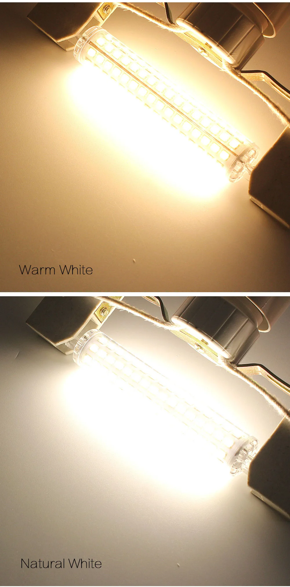 1 шт. ампул R7S светодиодный кукурузный лампочка 5 Вт 78 мм 10 Вт 118 мм 2835 SMD свет заменить 10 Вт 30 Вт 50 Вт галогенная лампа прожектор AC 220 В прожектор