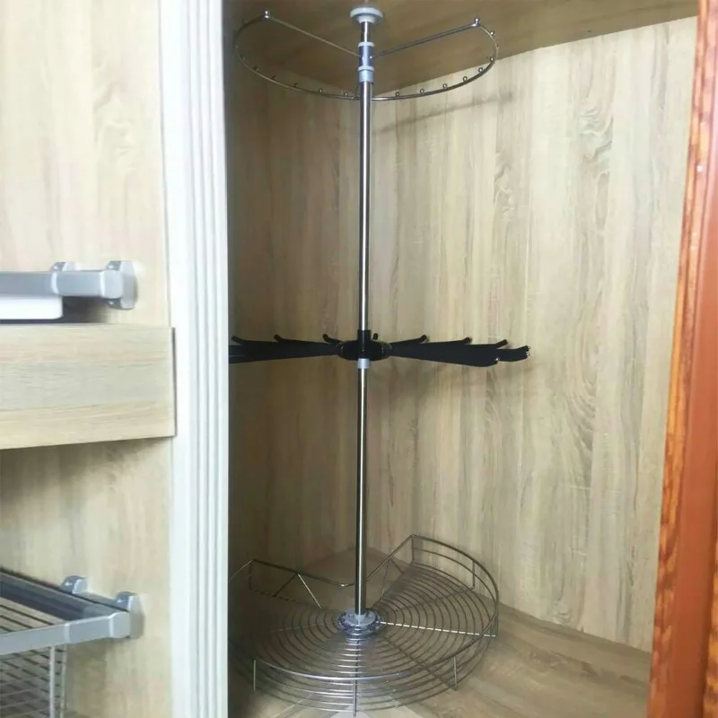 Wardrobe Hardware Accessories Three Layer Pants Rack In The