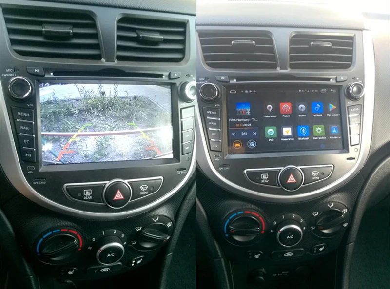 Excellent SilverStrong Russian 9inch IPS matrix Solaris Android9.0 4G Car DVD For Hyundai Solaris Verna Accent 2011 to 2016 Radio RDS 3