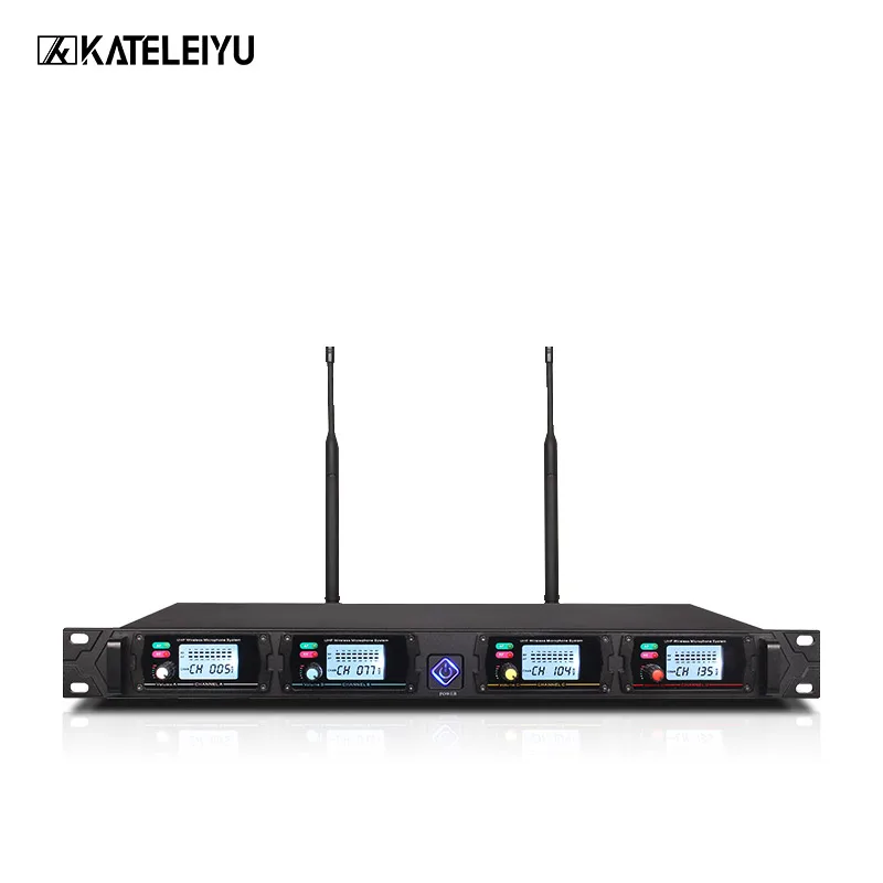 المهنية نظام الميكروفون 8000GT قناة uhf المهنية ميكروفون ديناميكي 4 مؤتمر ميكروفون معقوفة ميكروفون
